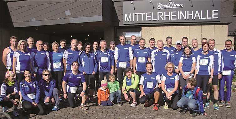 Die LG’ler vor dem Start.privat