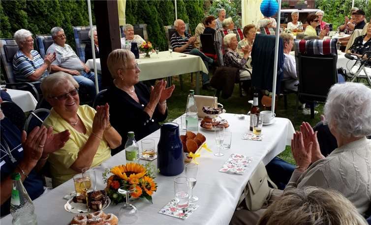 Die Lachmuskeln der Senioren wurden stark beansprucht.privat