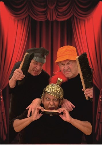 Die Lästermimen in Pantomanie am 25. April in Hammerstein.  Foto: Claudia Thomas