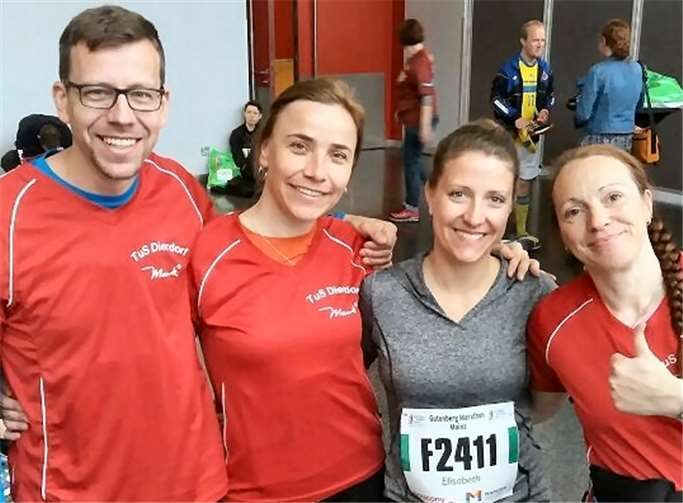 Die Läufer des TuS Dierdorf waren sichtlich zufrieden mit ihren Ergebnissen. privat