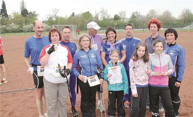 Die Läufer und Läuferinnen aus Dernau waren in Mendig gut aufgestellt.privat