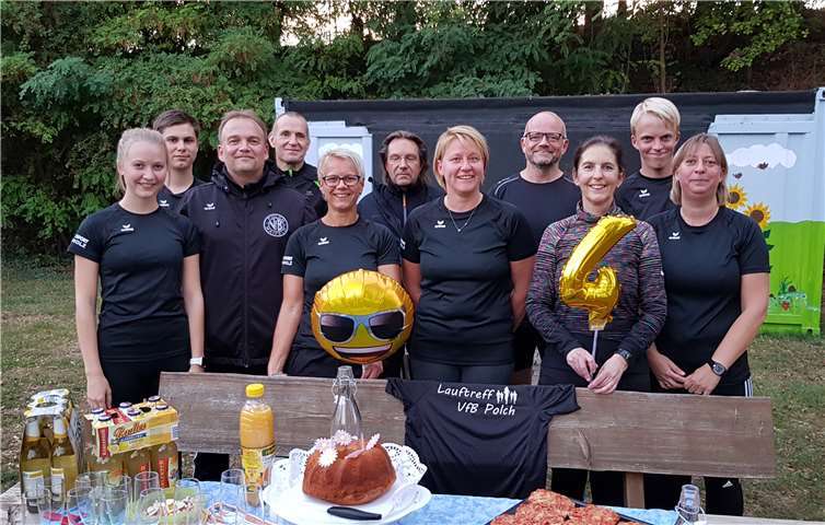 Die Läufer und Läuferinnen des Lauftreffs VfB Polch.privat