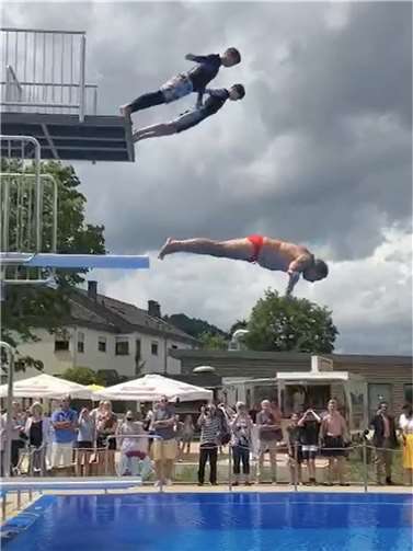 Die Lahnsteiner lieferten eine tolle Show. Quelle: TGO