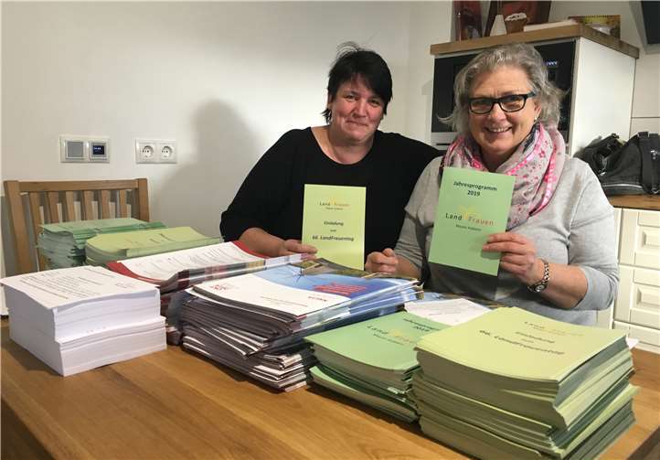 Die LandFrauen bereiten den LandFrauentag im April vor.Foto: privat