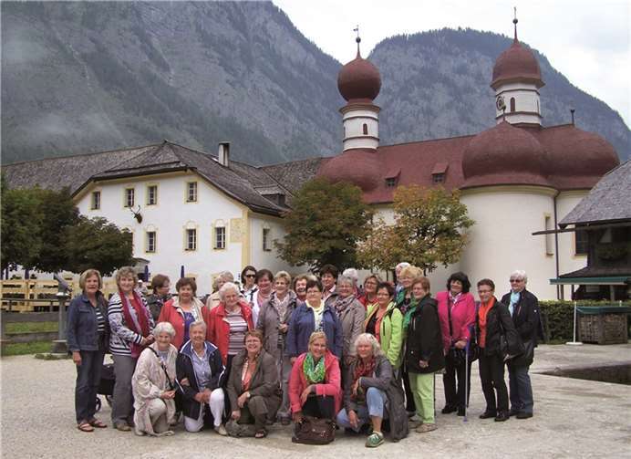 Die Landfrauen verbrachten erholsame Tage im Berchtesgadener Land.
