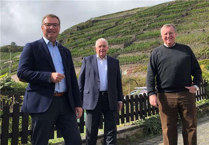Die Landtagsabgeordneten Horst Gies und Guido Ernst sowie der Vorsitzende der CDU-Kreistagsfraktion Karl-Heinz Sundheimer.Foto: privat