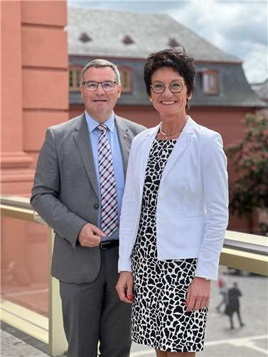 Die Landtagsabgeordneten Horst Gies und Petra Schneider.  Foto: privat