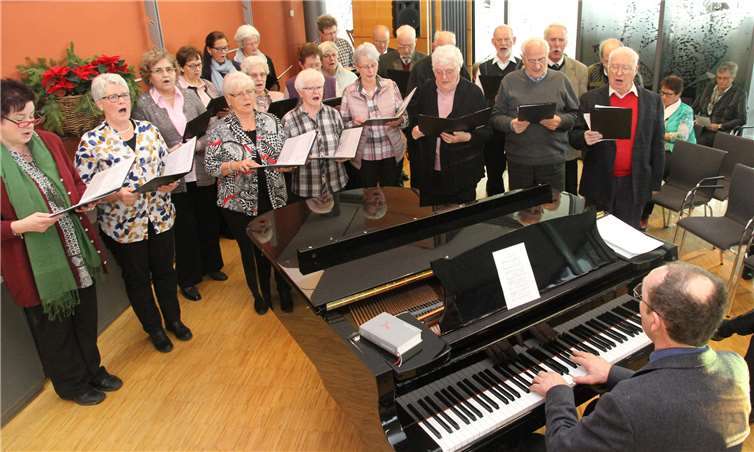 Die Lantershofener Chöre sorgten für den passenden musikalischen Rahmen.