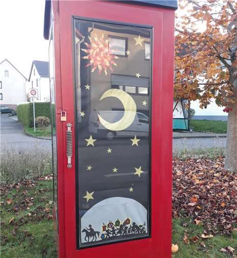 Die Laterne soll ein Blickfang sein.