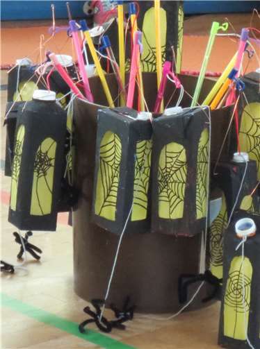 Die Laternen waren echte Hingucker.