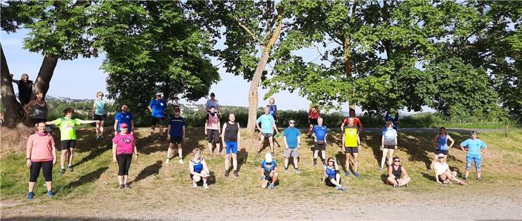 Die Lauf- und Walkingtreffs der LG finden wieder statt – mit Abstand.Quelle: LG Laacher See