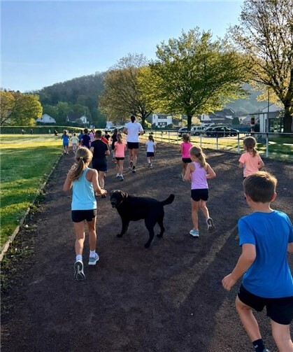 Die Laufeinheiten waren dabei weit mehr als nur sportliches Training. Foto: Astrid-Lindgren-Schule (K. Doetsch)