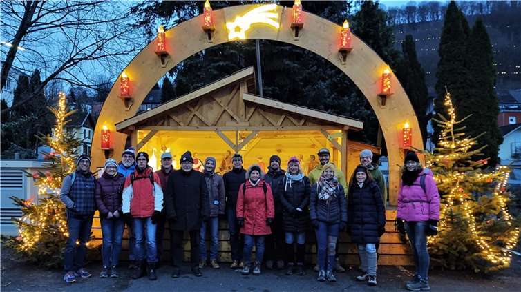 Die Lauftreffler beim Gruppenfoto vor der Wanderung. Foto: privat