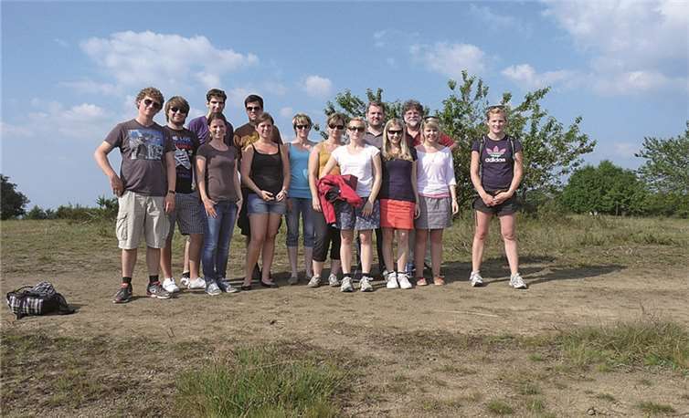 Die Lehrergruppe besuchte unter anderem die Quiddelbacher Höhe.privat