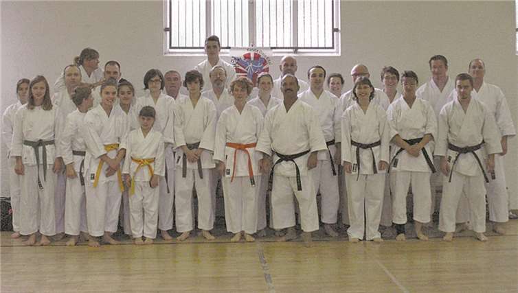 Die Lehrgangsteilnehmer hatten auf der Loreley viel Spaß.privat