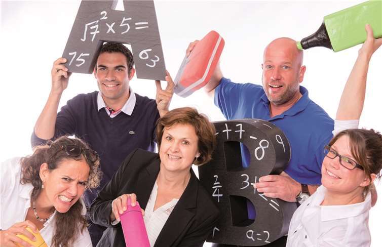Die Lehrkräfte der 1. Klassenstufe freuen sich auf die neuen I-Dötzchen.