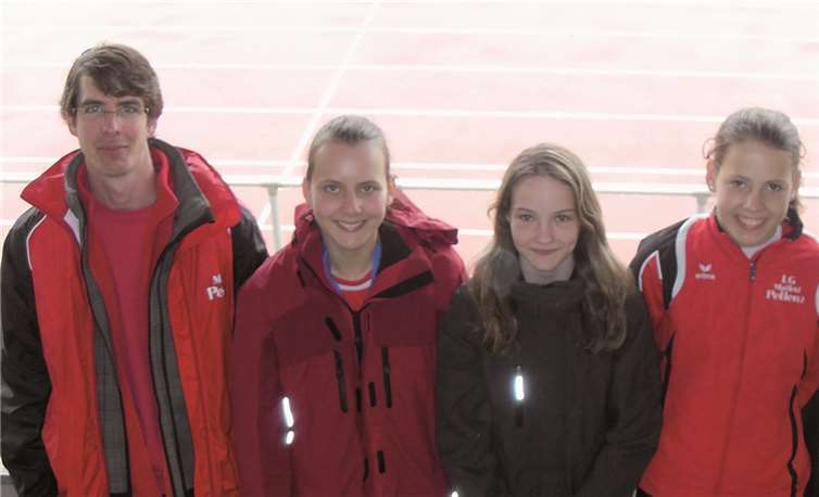 Die Leichtathleten U16 der LG Maifeld Pellenz überzeugten bei den Blockwettkämpfen in Hamm.privat