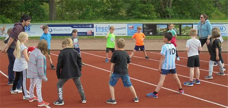 Die Leichtathleten freuen sich auf die Wiederaufnahme des Trainings nach den Ferien.Quelle: TV Sinzig