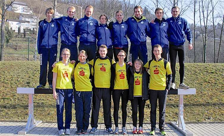 Die Leichtathleten nutzten das Trainingslager zur Saisonvorbereitung. privat