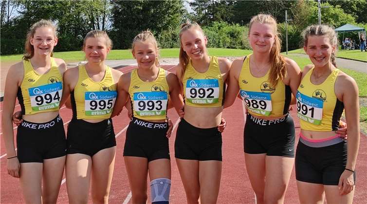 Die Leichtathletinnen des VfL Waldbreitbach bewiesen einmal mehr ihre Klasse. Foto: privat