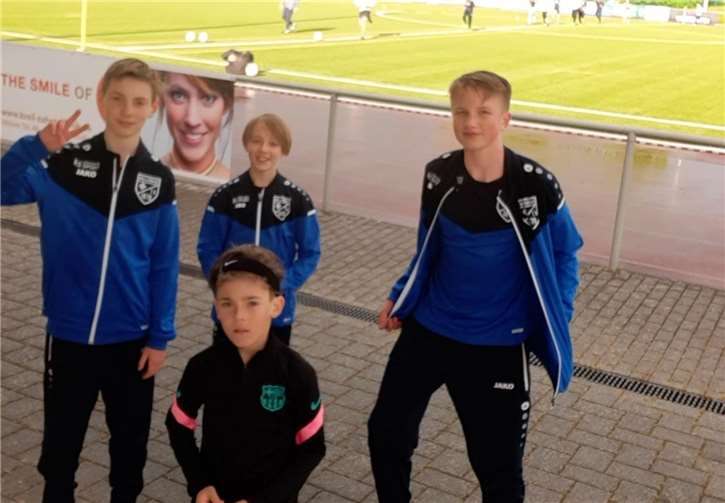 Die Leistungsgruppe der Jungs startet wieder durch.