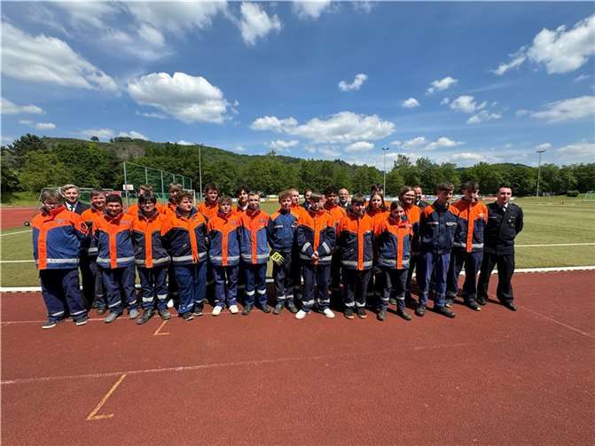 Die Leistungsspange wurde an alle Teilnehmer verliehen.  Foto: Dieter Ferres