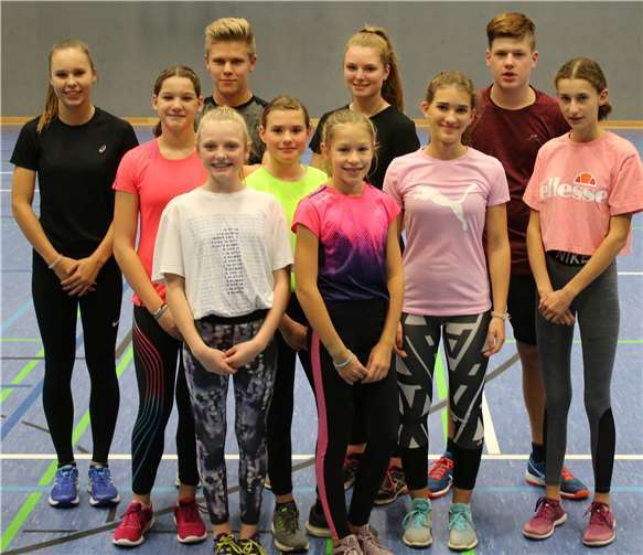 Die Leistungsträger des VfL Waldbreitbach (Abteilung Leichtathletik) im Schülerbereich.Foto: privat