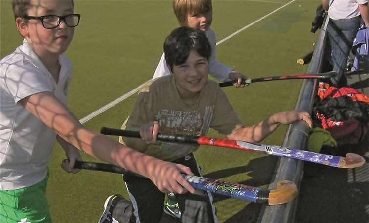 Die Leistungsträger vor dem Spiel gegen SW Köln.privat