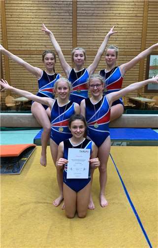Die Leistungsturnerinnen.Foto: privat