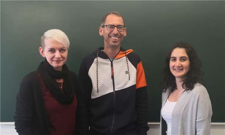 Die Leitenden der Berufsreifekurse (v.l.n.r.:): Annette Schantor (PICK Koblenz), Holger Hammes (BvB Mayen-Andernach), Yesim Sahin (BvB Lahnstein). Foto: privat