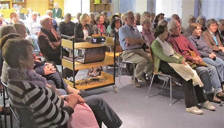 Die Lesung war gut besucht. privat