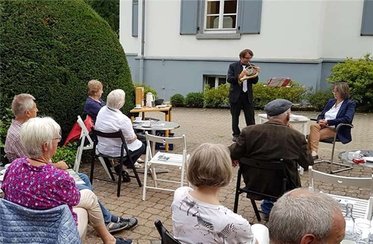 Die Lesungen wurden sogar musikalisch begleitet beziehungsweise unterstützt. Foto: privat