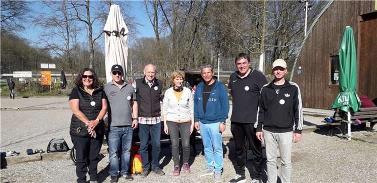 Die Ligaspieler von Kruppball Kleinmaischeid trainierten beim Bundestrainer Daniel Dias. Foto: privat