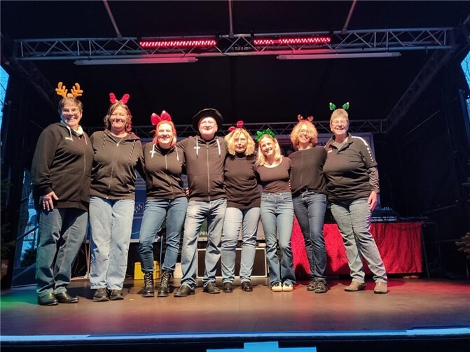 Die „Line Dancer“ des AC Mallendar sind ein Garant für gute Stimmung. Foto: privat
