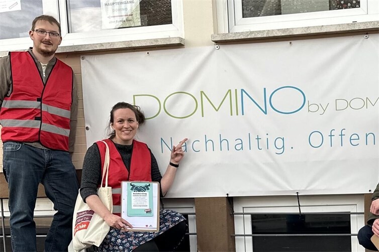 Die Linke vor dem DOMINO