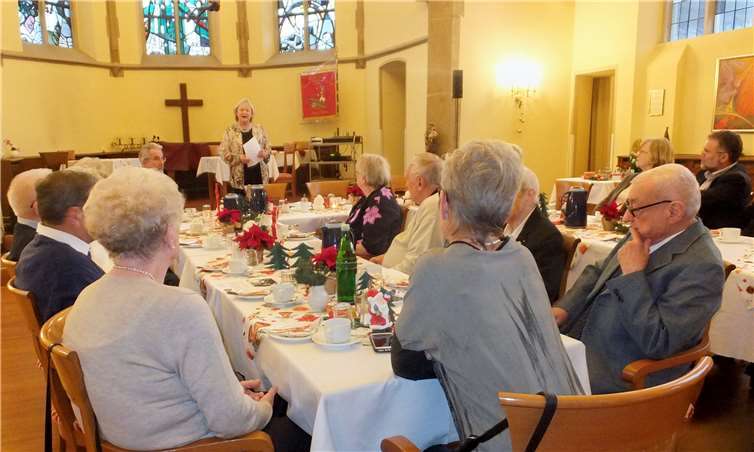 Die Linzer AWO-Vorsitzende Renate Pepper führte durch die Veranstaltung. privat