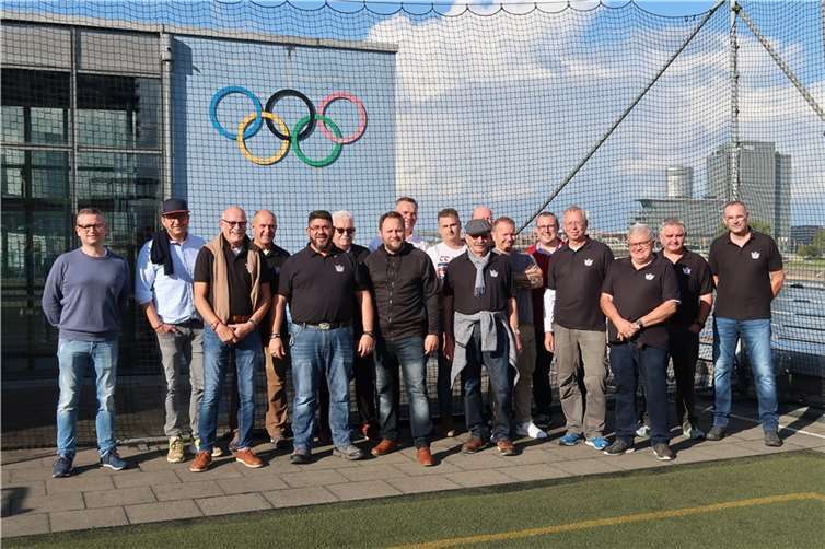 Die Linzer Artilleristen in Köln. Foto: privat