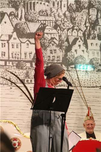 Die Linzer Möhnen waren auch mit am Start.