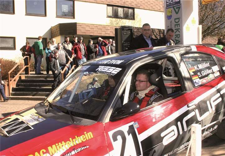 Die Lokalmatadoren: Kevin Müller und Sabrina Göller.