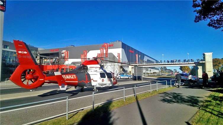 Die Luftrettung ist ein Garant für schnelle Einsätze am und um den Nürburgring.  Foto: DRK Ahrweiler