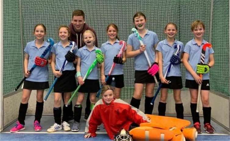 Die Mädchen C lieferten eine gute Leistung beim letzten Spieltag der Hallensaison ab. Foto: privat