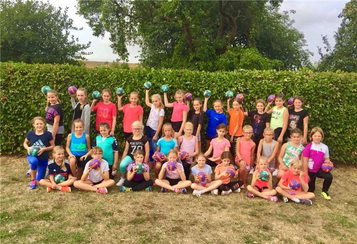 Die Mädchen aus der E-Jugend konnten mit ihrem Talent überzeugen. Thorsten Sauerborn