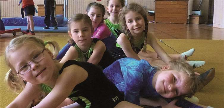 Die Mädchen der Altersklassen 7 und 8 vom TV Cochem.Privat