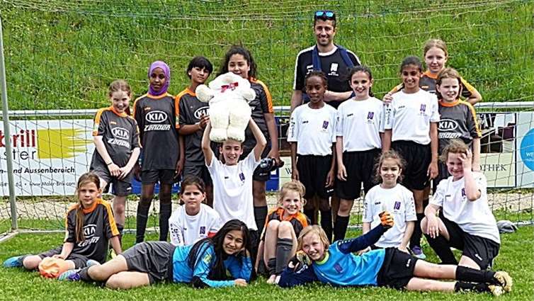 Die Mädchen der MSG Moselbogen waren beim Turnier in Nittel in Topform. Vor allem die erste Mannschaft, die das Turnier gewonnen hat. privat