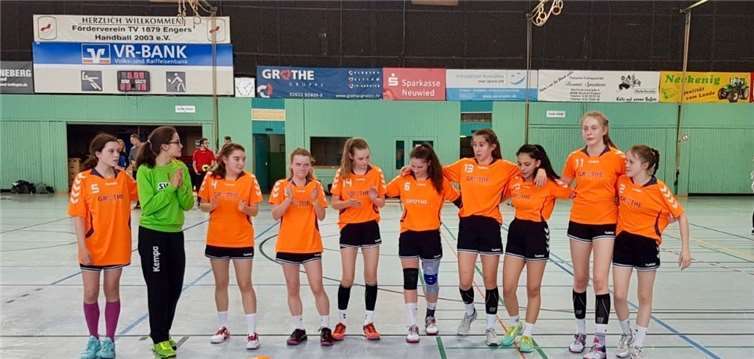 Die Mädchen des TVE beenden ihr erstes Jahr mit 397 Gegentoren. Foto: privat