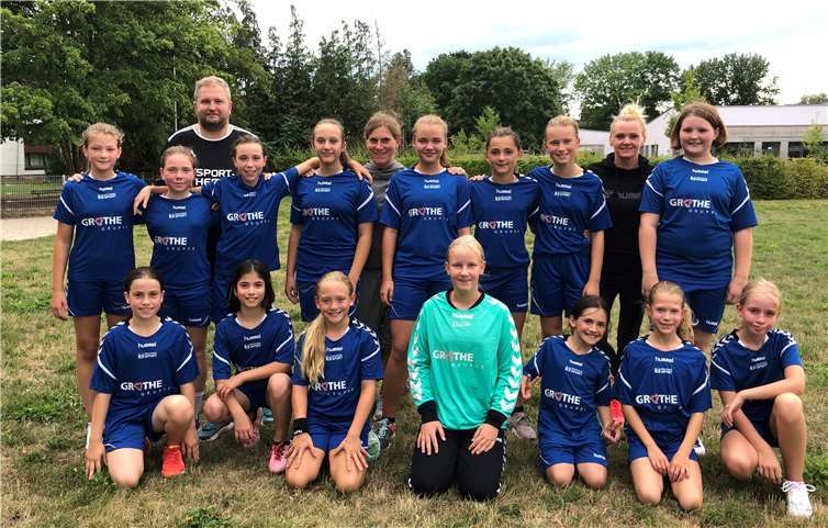 Die Mädchen freuen sich schon auf das kommende Spiel gegen die GW Mendig. Foto: privat