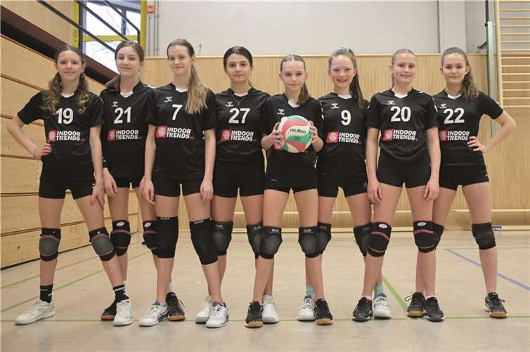 Die Mädchen gehören zu den zwölf besten Teams dieses Jahrgangs in Nordrhein-Westfalen. Foto: SV Wachtberg