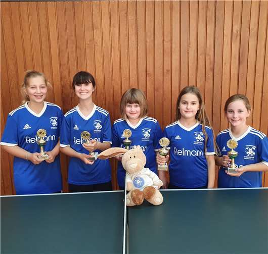 Die Mädchen können zu Recht stolz auf ihre Leistungen sein.Foto: privat