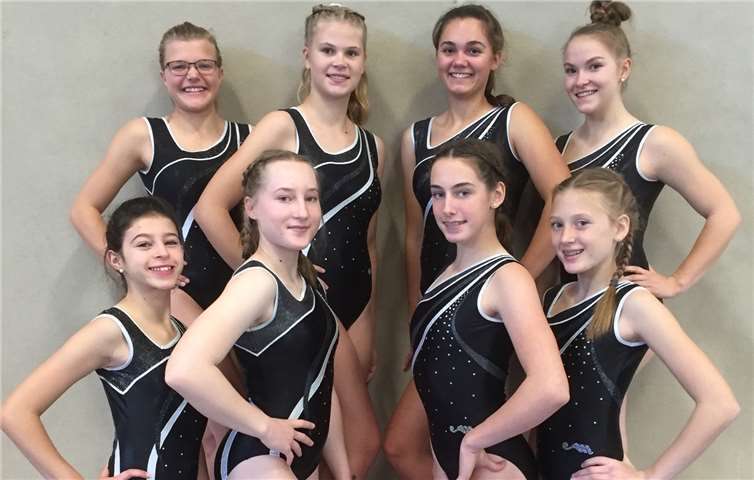 Die Mädchen sind stolz auf ihre Leistung und freuen sich darauf, in Oberhausen ihr Können unter Beweis zu stellen. Foto: privat