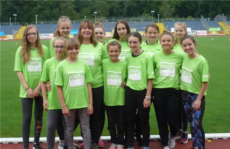 Die Mädchenmannschaft der Geschwister-Scholl-Realschule plus Andernach freuten sich über ihre tolle Leistung.privat